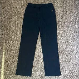 Le Coq Sportif Women’s Black Straight Leg Pants Golf Collection